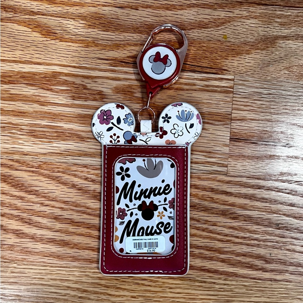 NWT Disney Card Holder Keychain